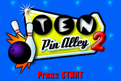 Ten Pin Alley 2 Title Screen